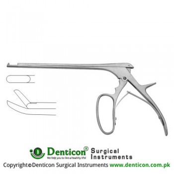 Ferris-Smith Leminectomy Rongeur Up Stainless Steel, 15.5 cm - 6" Bite Size 3 mm 
